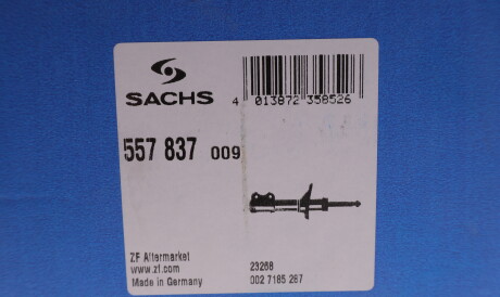 Фото 2 - Стійка амортизатору (амортизатор) SACHS 557 837 (557837)