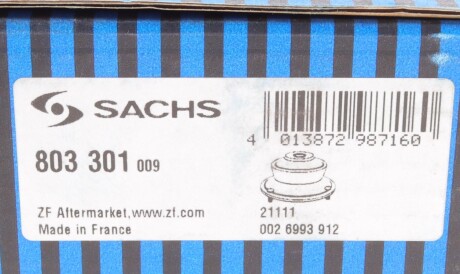 Фото 3 - Опора стійки амортизатора SACHS 803 301 (803301)