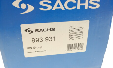 Фото 6 - Пружина підвіски SACHS 993931