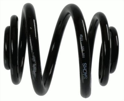 Пружина підвіски задн Лів/Прав (спортивна підвіска) AUDI TT 3.2 07.03-06.06 - SACHS 996966