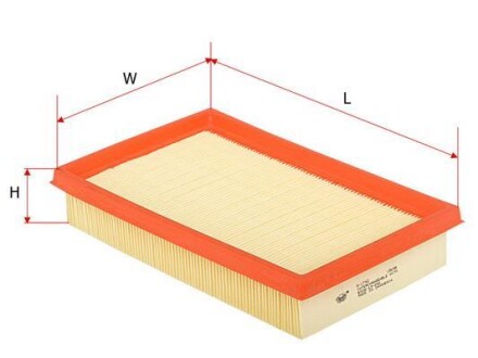 Повітряний фільтр - SAKURA A-1742