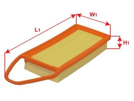 Повітряний фільтр - SAKURA A-1765