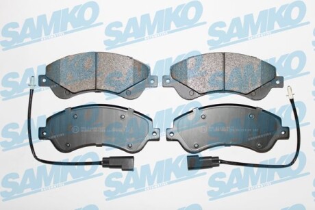 Колодки тормозные дисковые - SAMKO 5SP1259