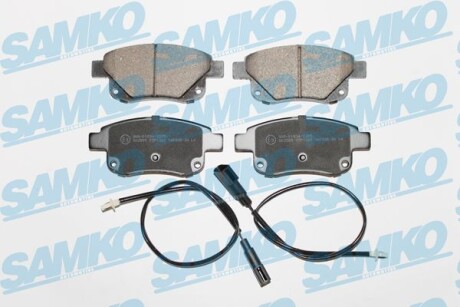 Колодка зад. Ford Transit 2,2-2,4 TDCI 06- - SAMKO 5SP1261