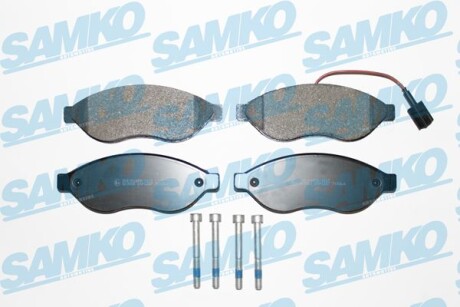 Колодки гальм перед Ducato/Jumper 1.1/1.5t 06> - SAMKO 5SP1287