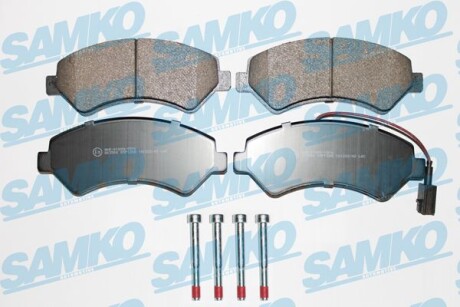 Колодки гальм перед Ducato/Jumper 1.7t 06> - SAMKO 5SP1288