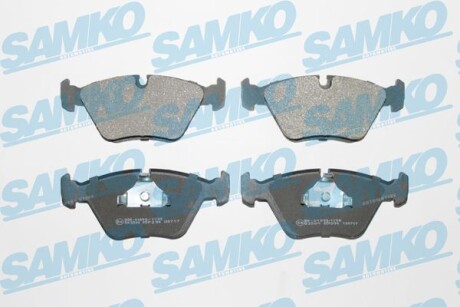 Колодки гальмівні Bmw E39 520-535 96- зад. - SAMKO 5SP296