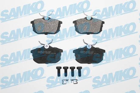 Колодки тормозные дисковые - SAMKO 5SP621