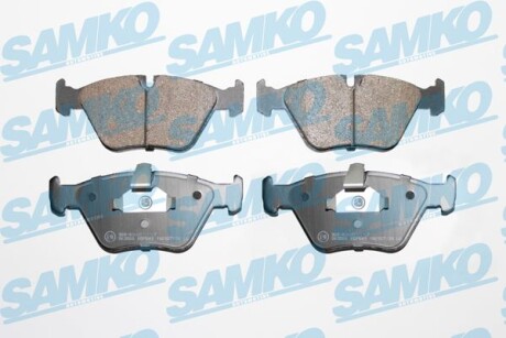 Колодки гальмівні Bmw E39 520-535 96- перед. - SAMKO 5SP649