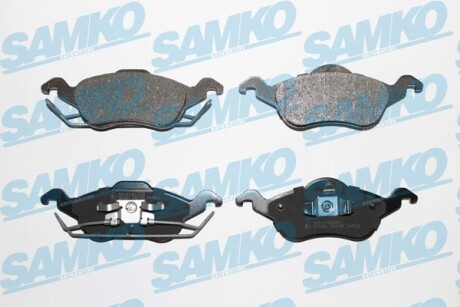 Гальмівнi колодки дисковi перед. Ford Focus 98- - (1425406, 1136519, 98AX2K021AG) SAMKO 5SP696