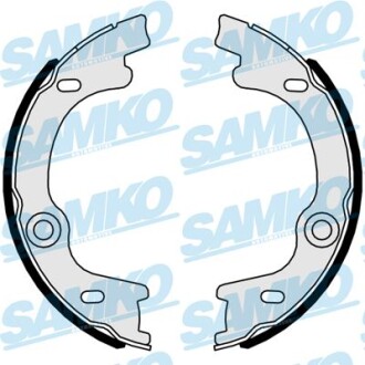 Комплект тормозных колодок, стояночная тормозная система - SAMKO 81063
