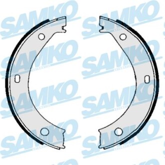 Колодки ручника Bmw 3(E36),5(E28/E34),7(E32/E38) - (34411121512, 34411155523, 34411159468) SAMKO 84690