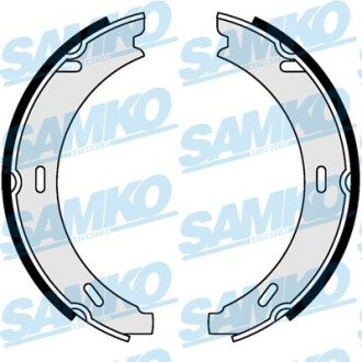 Колодки ручника DB 124/190/210/202/208 - SAMKO 84730