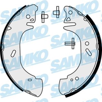 Колодки тормозные задние Ford Transit T15 94-00 - (9161446, 7701205290, 7701205291) SAMKO 88440