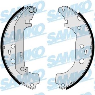 Колодки гальм зад Connect 02> (бараб.гальм) - (1365486, 2T142200AA, 4387344) SAMKO 88550