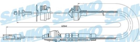 Трос зчеплення - (2150V7) SAMKO C0025C