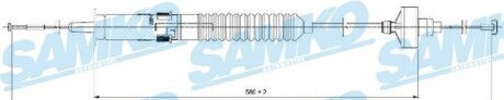 Трос зчеплення - SAMKO C0266C