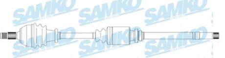 Приводной вал - (32733K, 32734T, 32736A) SAMKO DS16081