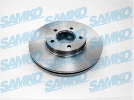 Tarcza hamulcowa - (2T141125CC, 2T141125CA, 2T141125CB) SAMKO F1006V