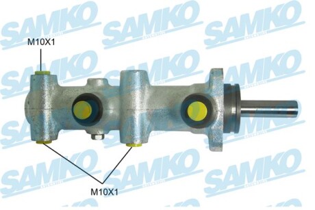 Цилиндр тормозной главный - (4797280, 4797460, 4802930) SAMKO P07714