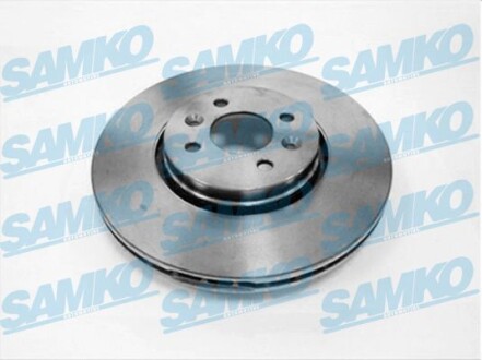 Tarcza hamulcowa - (7701207897, 8671017844, 8200046548) SAMKO R1010V