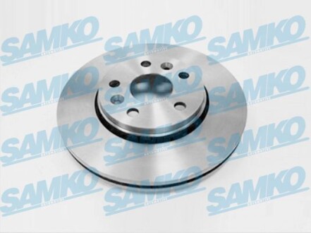 Tarcza ham. KANGOO 08- 280/24mm przєd - (7701208848) SAMKO R1039V