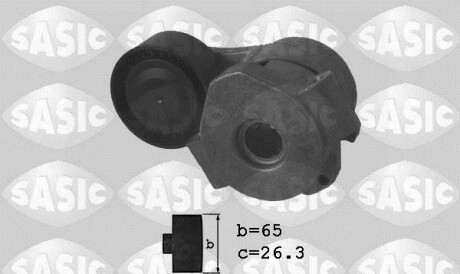 Натяжитель ремня, клиновой зубча - (6C1Q6A228AB, 9658142780, 5751F2) SASIC 1620055