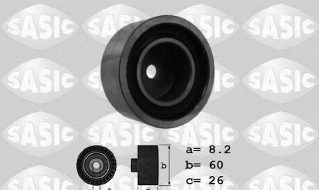 Паразитный / ведущий ролик, поликлиновой ремень - (04500955, 09161255, 4500955) SASIC 1624019