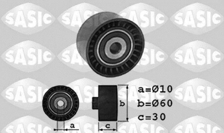 Паразитный / Ведущий ролик, зубчатый ремень - SASIC 1700014