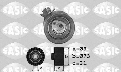 Натяжной ролик, ремень ГРМ - SASIC 1700018