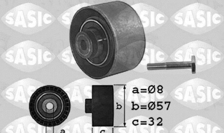 Паразитный / Ведущий ролик, зубчатый ремень - (0000083020, 083020, 083061) SASIC 1700019