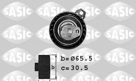 Натяжной ролик, ремень ГРМ - SASIC 1704016