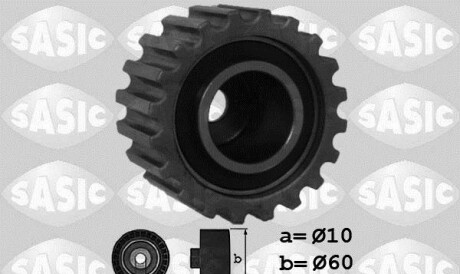 Паразитный / Ведущий ролик, зубчатый ремень - (04402639, 04401489, 09109489) SASIC 1704018