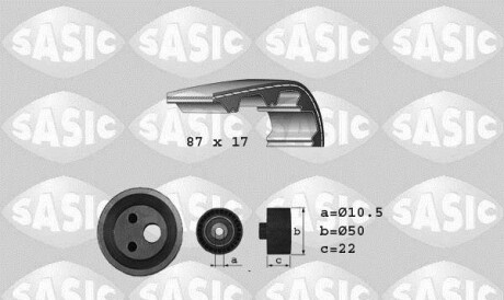 Комплект ремня ГРМ - SASIC 1754006