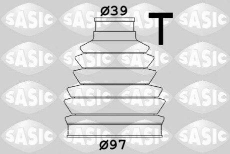 Комплект пылника, приводной вал - SASIC 1900005