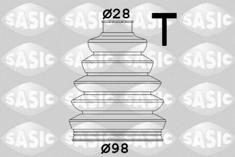 Комплект пылника, приводной вал - SASIC 1906028