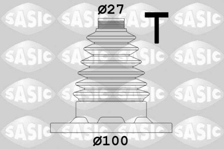 Комплект пылника, приводной вал - (1J0955453P, 1K0498201G, 1K0498201CSK) SASIC 1906033