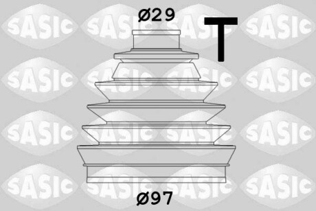 Комплект пылника, приводной вал - SASIC 2933063