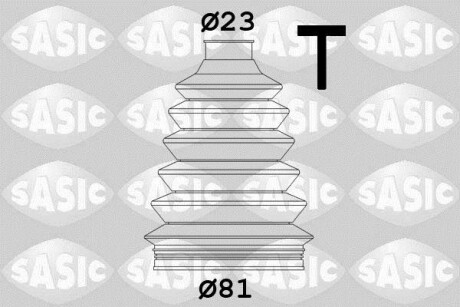 Комплект пылника, приводной вал - SASIC 2933143