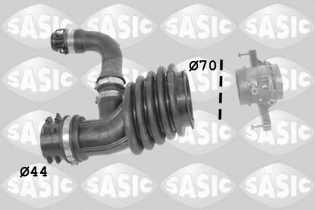 Przew?d intercoolera ford c-max/focus - SASIC 3336285