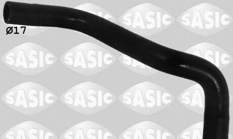 Шланг гумовий сист. охолоджен. - ((1307WL)) SASIC 3400084