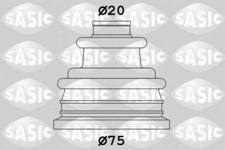 - Пильовик привідного валу - (7701464551, 7701463643) SASIC 4003404