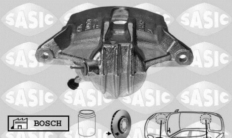 Тормозной суппорт - (4400N0, 4400R6, 4401N0) SASIC 6500022