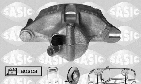Тормозной суппорт - SASIC 6504002