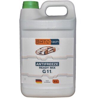 Антифриз Antifreeze G11 Ready-mix -35°C зелений, 5л - SATO TECH G1105GRM