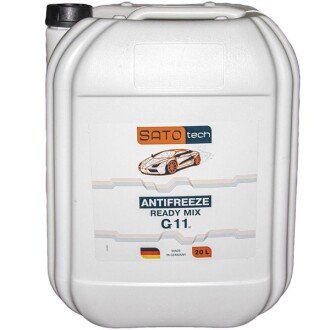 Антифриз Antifreeze G11 Ready-mix -35°C зеленый, 20л - SATO TECH G1120GRM (фото 1)