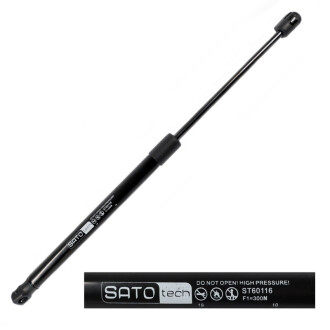 Sato амортизатор капота, f=300n, l=44.1см, h=17.5см - SATO TECH ST60116