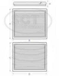 Фото 3 - Повітряний фільтр SCT Germany SB2176