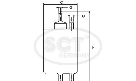 Фото 3 - Топливный фильтр SCT Germany ST 6098