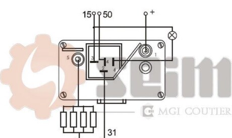 Фото 2 - Реле Seim 081100